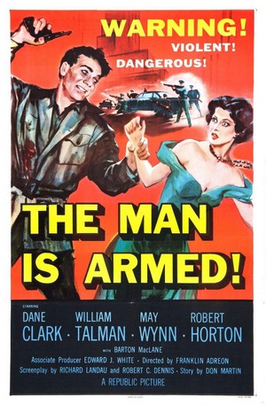 The Man Is Armed (1956) - poster