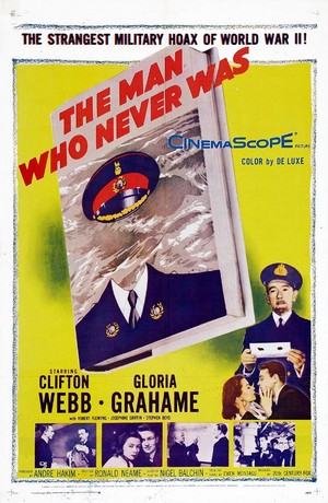 The Man Who Never Was (1956) - poster