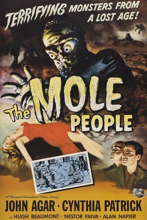 The Mole People (1956) - poster