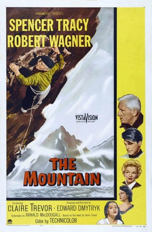 The Mountain (1956) - poster