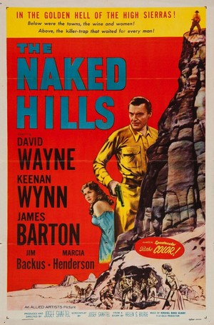 The Naked Hills (1956) - poster