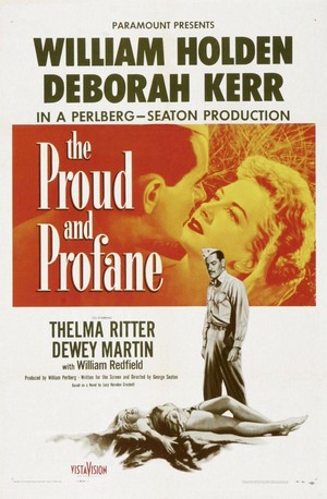 The Proud and Profane (1956) - poster