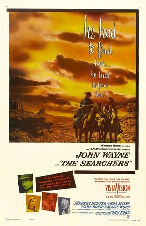 The Searchers (1956) - poster