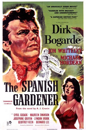 The Spanish Gardener (1956) - poster