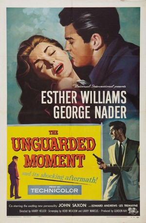 The Unguarded Moment (1956) - poster