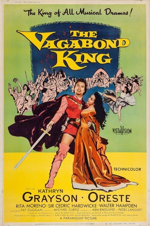 The Vagabond King (1956) - poster