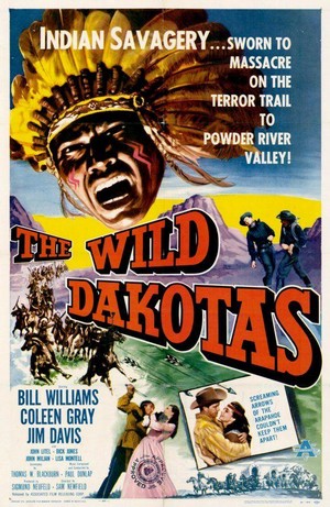 The Wild Dakotas (1956) - poster