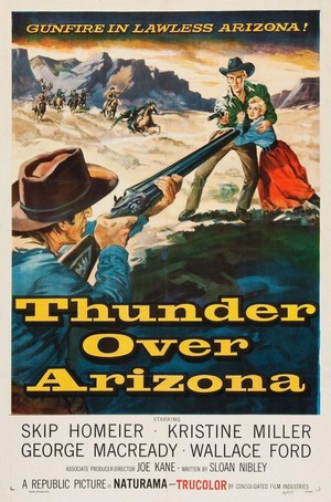 Thunder Over Arizona (1956) - poster