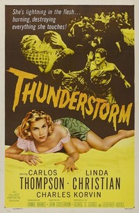 Thunderstorm (1956) - poster