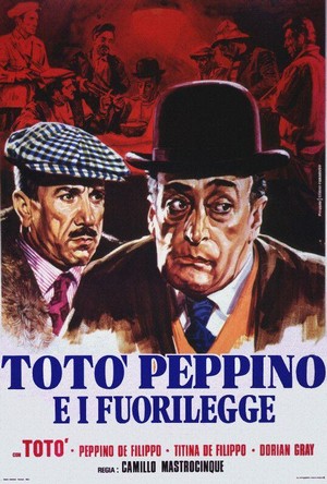 Totò, Peppino e i... Fuorilegge (1956) - poster
