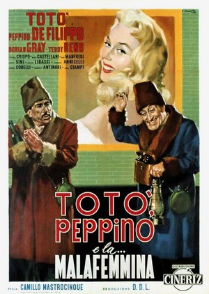 Totò, Peppino e La... Malafemmina (1956) - poster