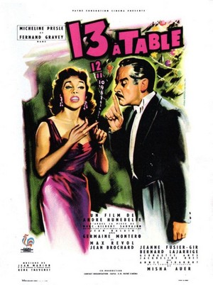 Treize à Table (1956) - poster