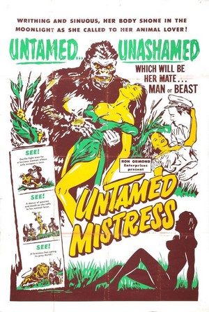 Untamed Mistress (1956) - poster