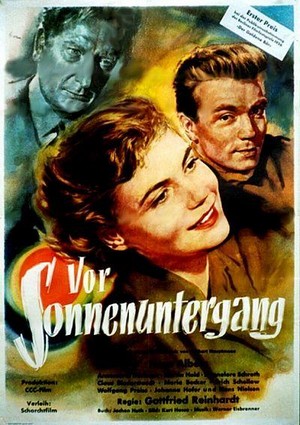 Vor Sonnenuntergang (1956) - poster