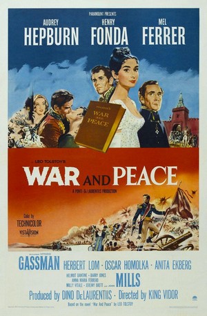 War and Peace (1956) - poster