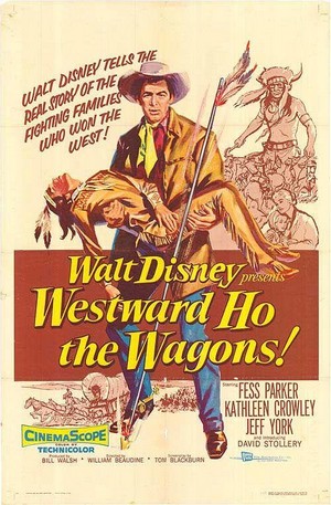 Westward Ho, the Wagons! (1956) - poster