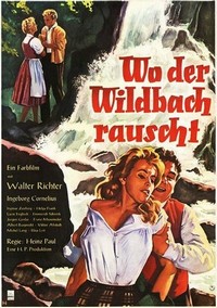 Wo der Wildbach Rauscht (1956) - poster