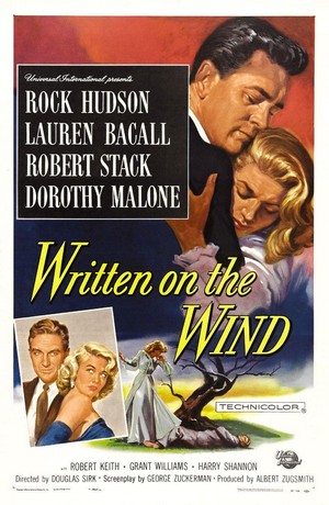 Written on the Wind (1956) - poster
