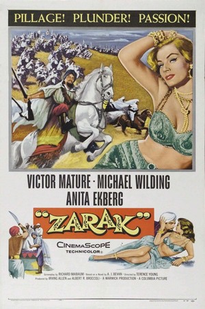 Zarak (1956) - poster