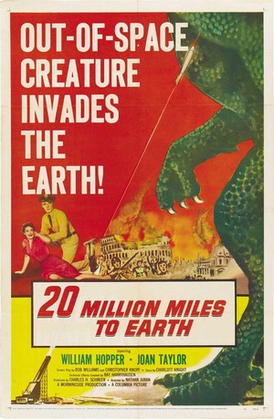 20 Million Miles to Earth (1957) - poster