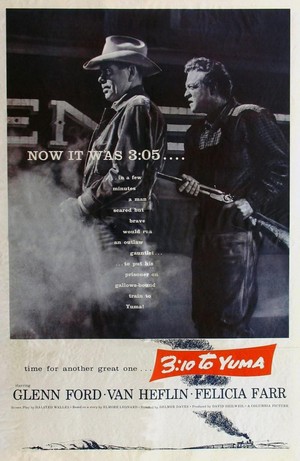 3:10 to Yuma (1957) - poster