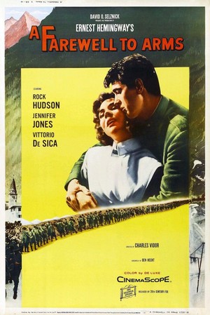 A Farewell to Arms (1957) - poster