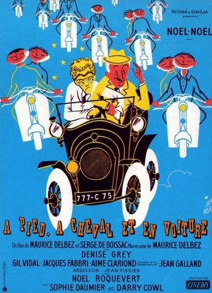 À Pied, à Cheval et en Voiture (1957) - poster
