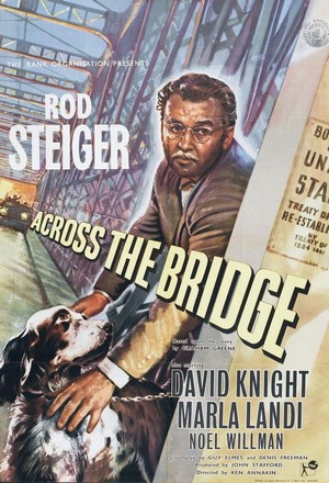 Across the Bridge (1957) - poster