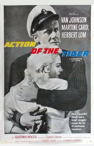 Action of the Tiger (1957) - poster