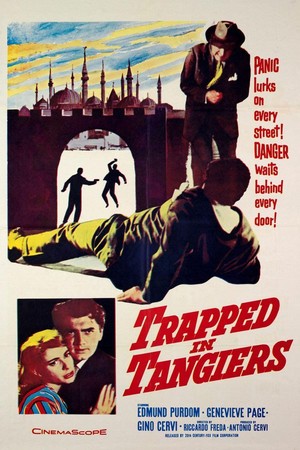 Agguato a Tangeri (1957) - poster