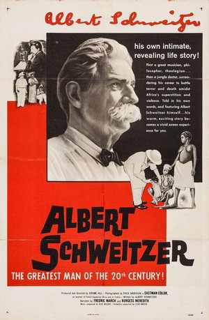 Albert Schweitzer (1957) - poster
