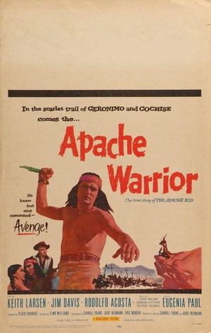 Apache Warrior (1957) - poster