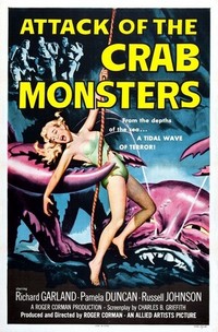 Attack of the Crab Monsters (1957) - poster