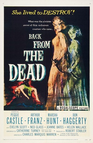 Back from the Dead (1957) - poster