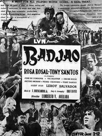 Badjao (1957) - poster