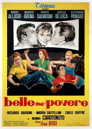 Belle Ma Povere (1957) - poster