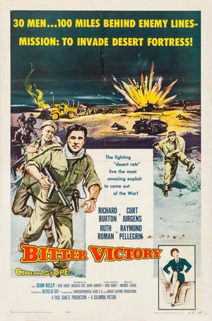 Bitter Victory (1957) - poster