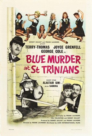 Blue Murder at St. Trinian's (1957) - poster