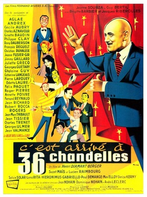 C'est Arrivé à 36 Chandelles (1957) - poster