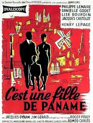 C'est une Fille de Paname (1957) - poster