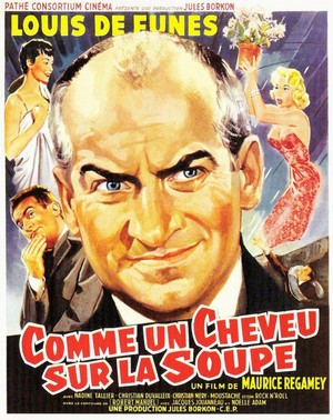 Comme un Cheveu sur la Soupe (1957) - poster