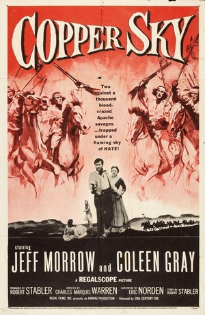 Copper Sky (1957) - poster