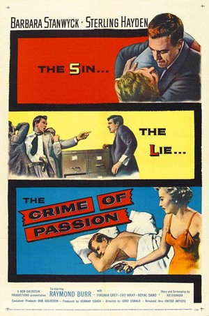 Crime of Passion (1957) - poster