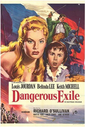 Dangerous Exile (1957) - poster