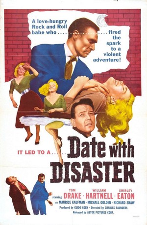 Date with Disaster (1957) - poster