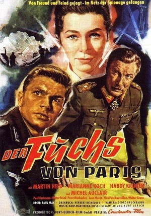 Der Fuchs von Paris (1957) - poster