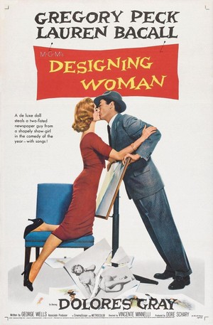 Designing Woman (1957) - poster