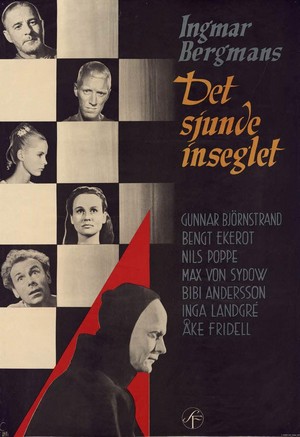 Det Sjunde Inseglet (1957) - poster