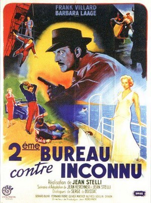 Deuxième Bureau contre Inconnu (1957) - poster