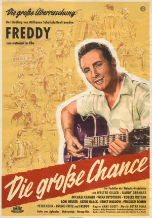 Die Große Chance (1957) - poster